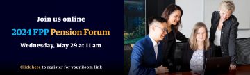 Pension Forum: May 29, 2024, 11 am